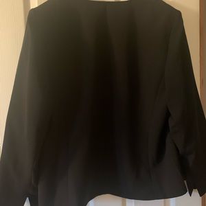 Black suit jacket